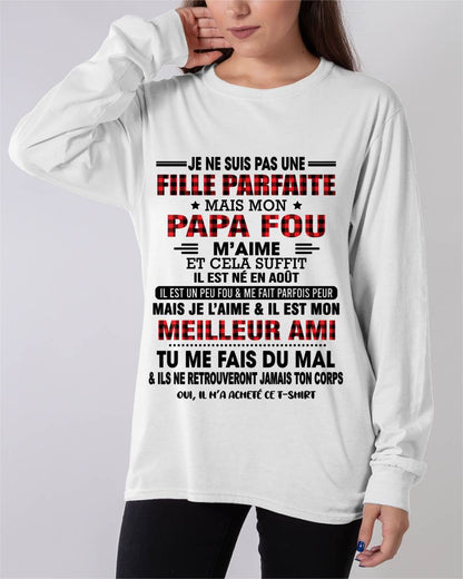 AOÛT / MON PAPA, MON HÉROS - CADEAU DE PAPA - TLEE08 (SKU2605-428-08)