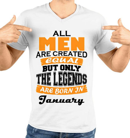 JANUARY BORN – ONLY LEGENDS ARE CREATED - FOR MAN - TLEE01 (SKU2606-281-01)