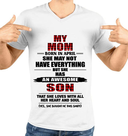 APRIL - A MOTHER'S LOVE, A SON'S PRIDE - FROM MOM - TLEE04 (SKU2606-149-04)