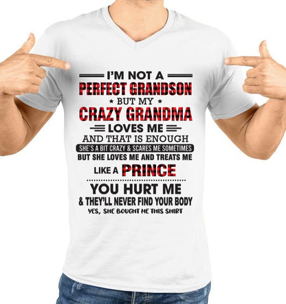 PROUD GRANDSON OF A CRAZY GRANDMA - FROM GRANDMA - TLEE00 (SKU2603-71-00)