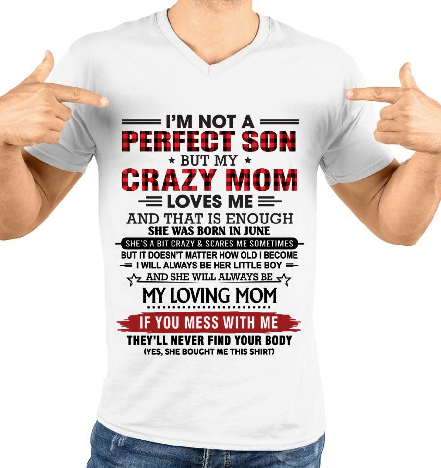 JUNE - NO MATTER HOW OLD I GET, I’LL ALWAYS BE MY MOM’S LITTLE BOY - FROM MOM - TLEE06 (SKU2602-59-06)