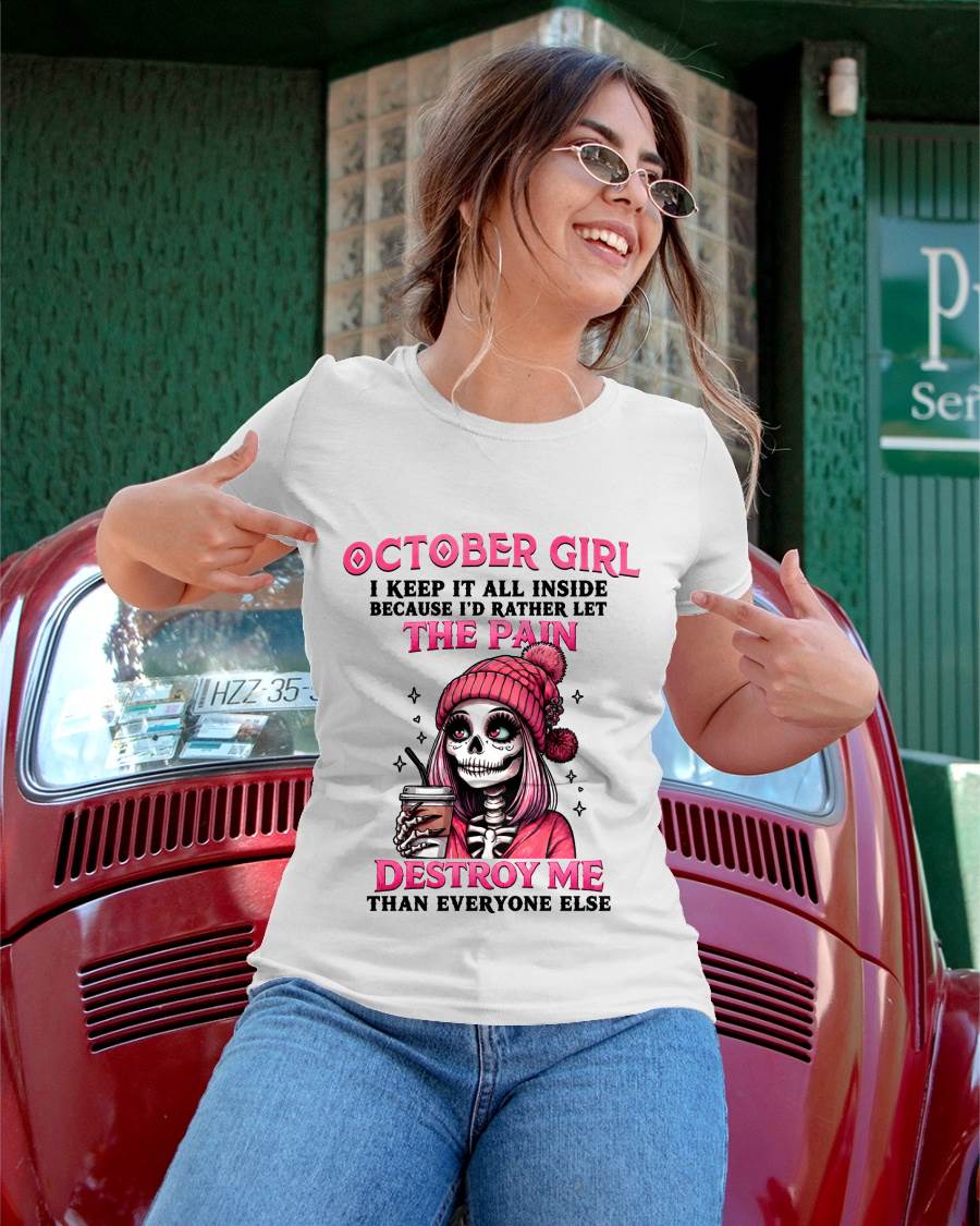 OCTOBER GIRL : KEEPING IT ALL INSIDE - FOR WOMEN - TLEE10 (SKU2606-106-10)