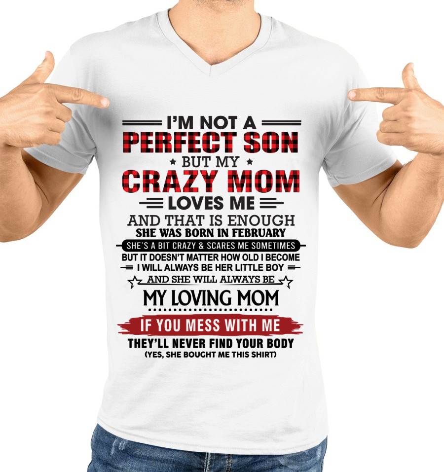 FEBRUARY - NO MATTER HOW OLD I GET, I’LL ALWAYS BE MY MOM’S LITTLE BOY - FROM MOM - TLEE02 (SKU2602-59-02)