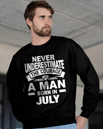 JULY BORN MAN : COURAGE STRENGTH & PRIDE - FOR MAN - TLEE07 (SKU2606-126-07)