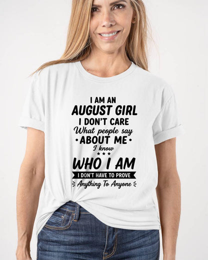 AUGUST – I DON'T CARE WHAT PEOPLE SAY ABOUT ME - FOR WOMEN - TLEE08 (SKU2606-379-08)