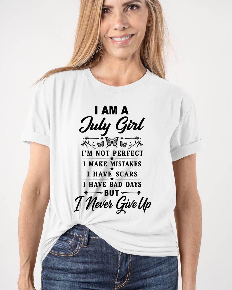 JULY GIRL NEVER GIVE UP - FOR WOMEN - TLEE07 (SKU2606-378-07)