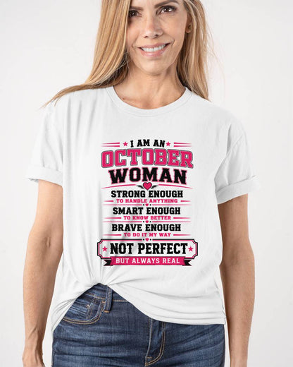 OCTOBER - BOLD BRAVE AND REAL - FOR WOMEN - TLEE10 (SKU2608-472-10)