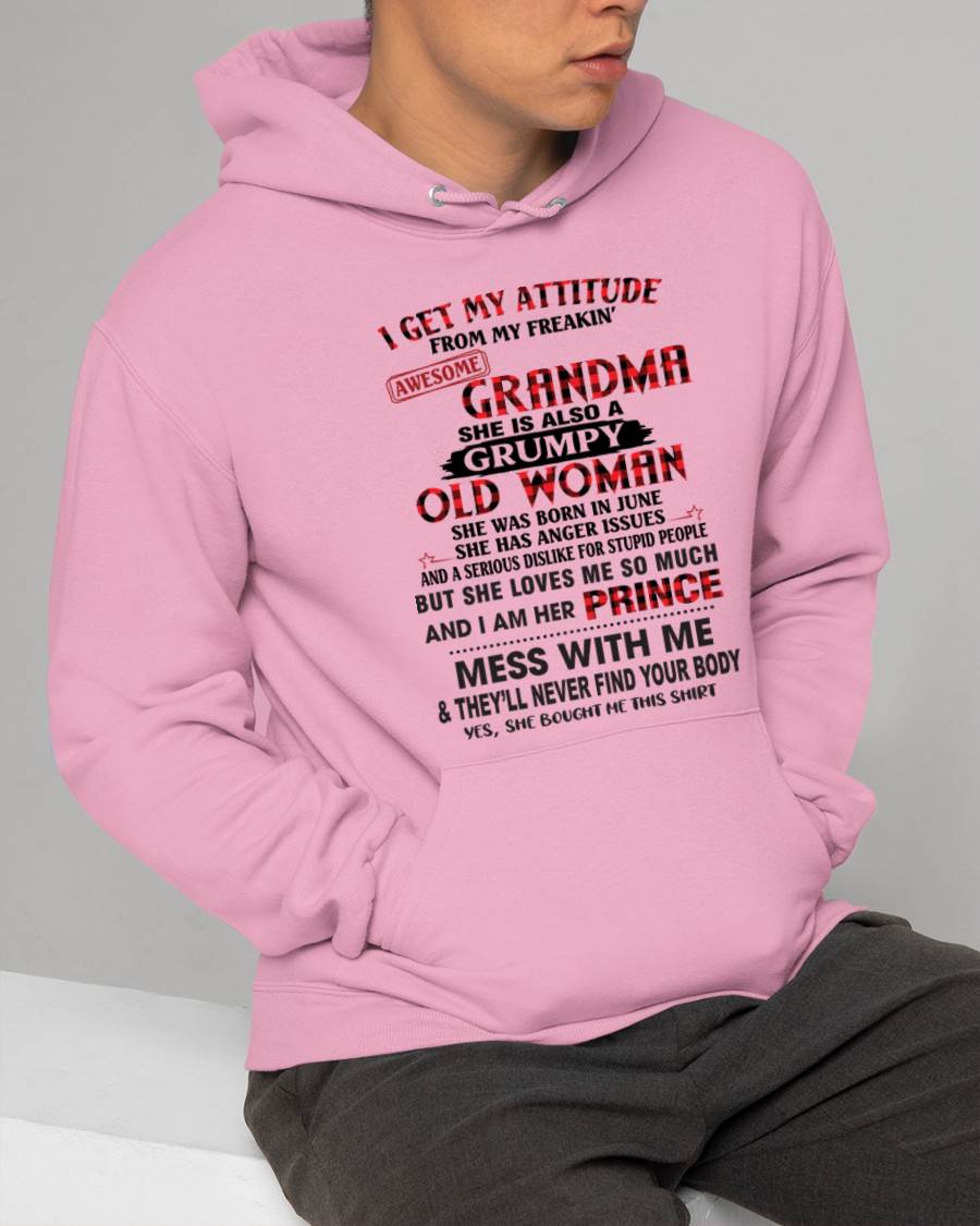 JUNE - I GET MY ATTITUDE FROM MY FREAKIN’ AWESOME GRANDMA - FROM GRANDMA - TLEE06 (SKU2603-157-06)