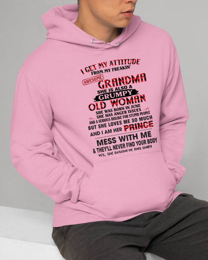 JUNE - I GET MY ATTITUDE FROM MY FREAKIN’ AWESOME GRANDMA - FROM GRANDMA - TLEE06 (SKU2603-157-06)