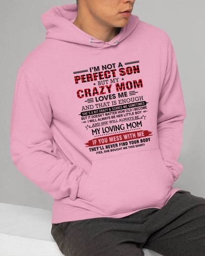 NO MATTER HOW OLD I GET, I’LL ALWAYS BE MY MOM’S LITTLE BOY - FROM MOM - TLEE00 (SKU2602-59-00)