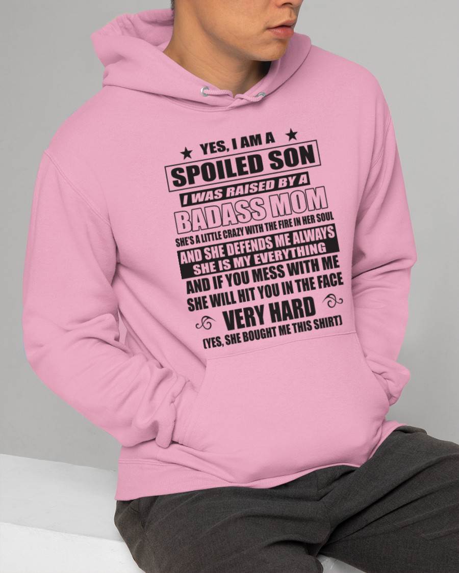 MY MOM RAISED ME WITH LOVE AND ATTITUDE - FROM MOM - TLEE00 (SKU2605-282-00)