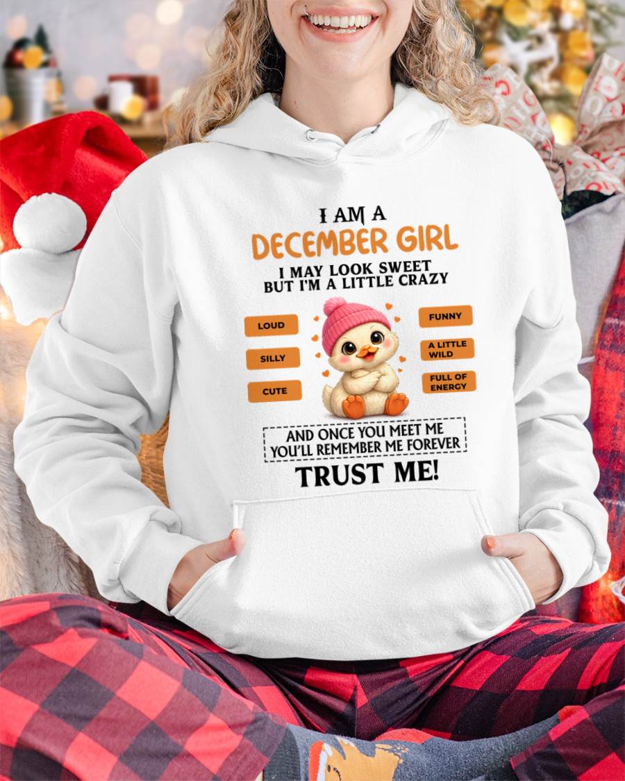 DECEMBER GIRL - SWEET, LOUD, AND A LITTLE WILD, FULL OF LIFE AND ENERGY - FOR WOMEN - TLEE12 (SKU2603-200-12)