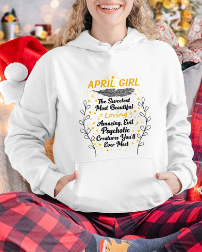 APRIL GIRL – SWEET, BEAUTIFUL & A LITTLE PSYCHOTIC - FOR WOMEN - TLEE04 (SKU2603-297-04)