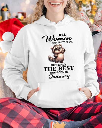 JANUARY BORN WOMEN ARE THE BEST - FOR WOMEN - TLEE01 (SKU2604-78-01)