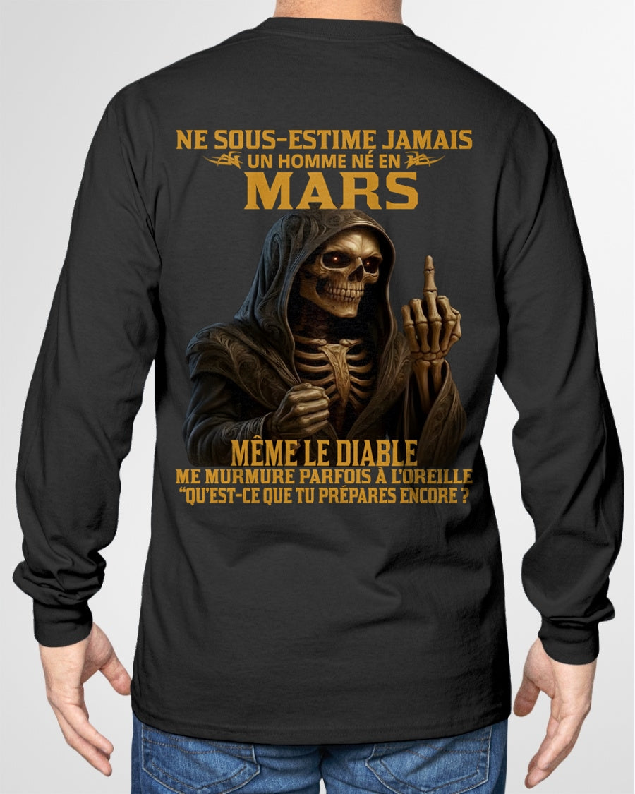 NE SOUS-ESTIME JAMAIS UN HOMME NÉ EN MARS Fr03 TLEE03 male (SKU12-305-03)