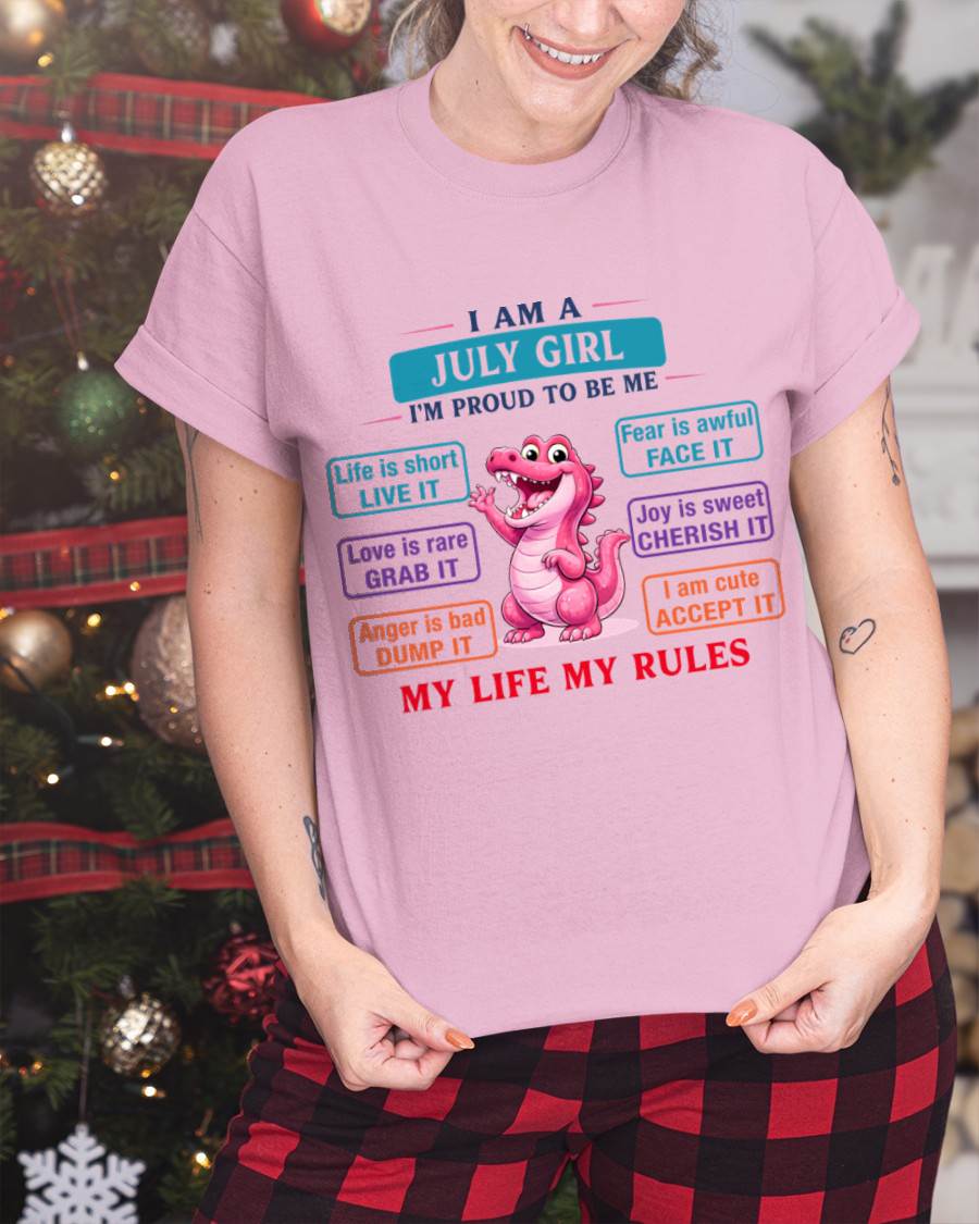 JULY GIRL – MY LIFE MY RULES - FOR WOMEN - TLEE07 (SKU2604-245-07)