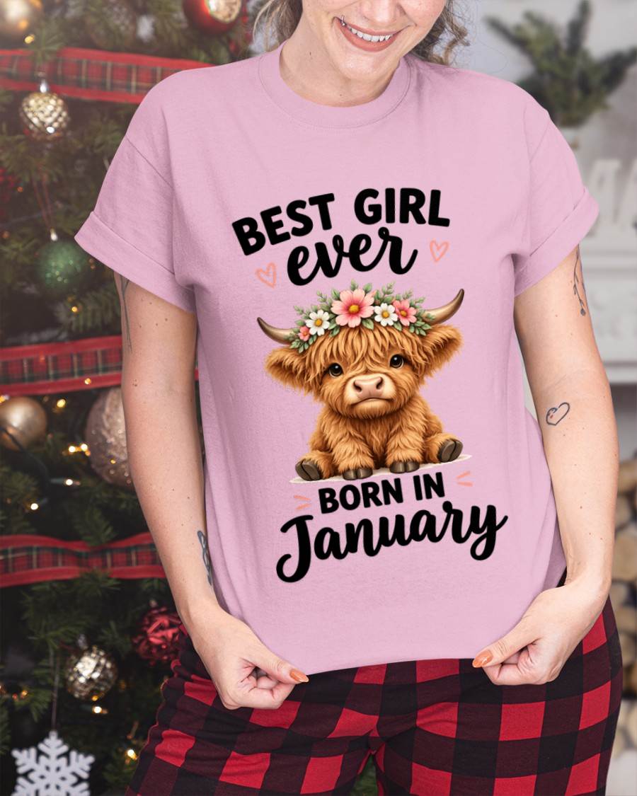 JANUARY - BEST GIRL EVER - FOR WOMEN - TLEE01 (SKU2607-198-01)