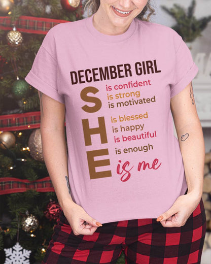 DECEMBER GIRL - SHE IS ME - FOR WOMEN - TLEE12 (SKU2607-164-12)