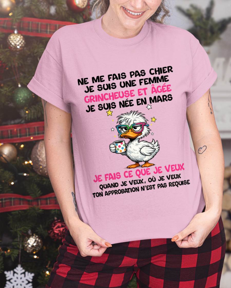 JE SUIS UNE FILLE DE MARS - POUR FEMME - TLEE03 (SKU2604-117-03)