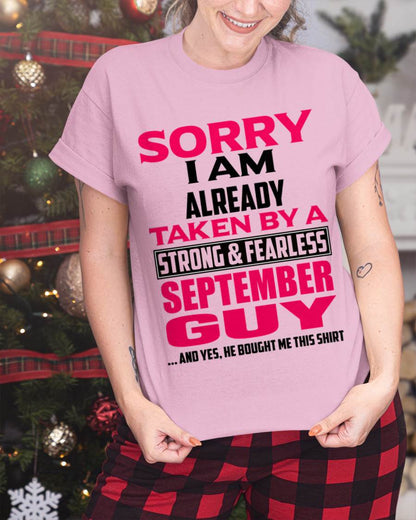 MY SEPTEMBER GUY BOUGHT ME THIS SHIRT - FROM HUSBAND - TLEE09 (SKU2605-65-09)