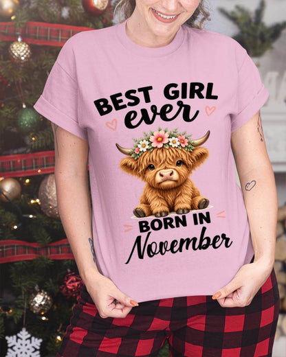 NOVEMBER - BEST GIRL EVER - FOR WOMEN - TLEE11 (SKU2607-198-11)