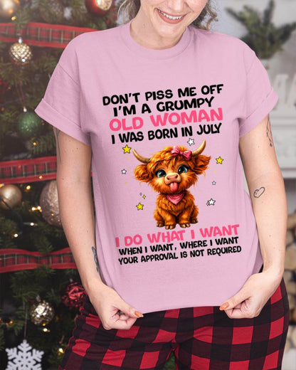 JULY GRUMPY LADY SHIRT - FOR WOMEN - TLEE07 (SKU2607-215-07)