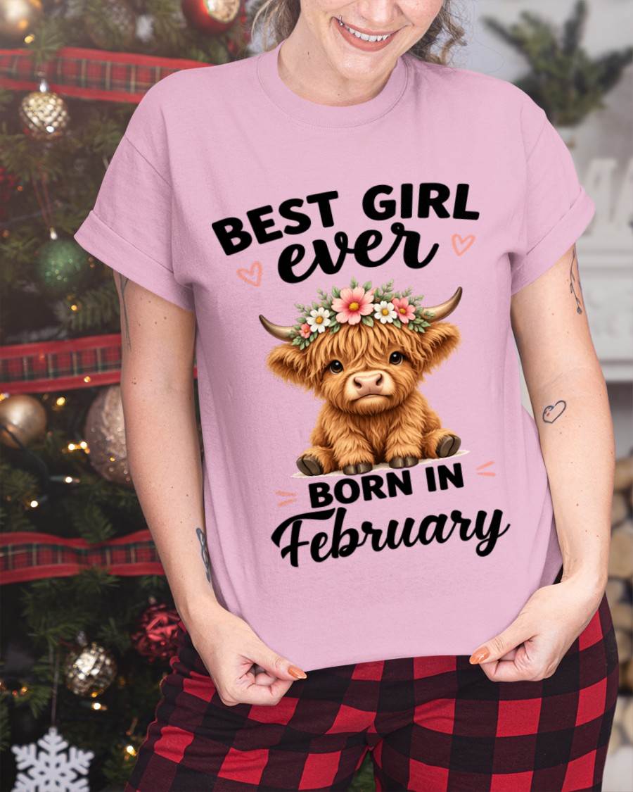FEBRUARY - BEST GIRL EVER - FOR WOMEN - TLEE02 (SKU2607-198-02)