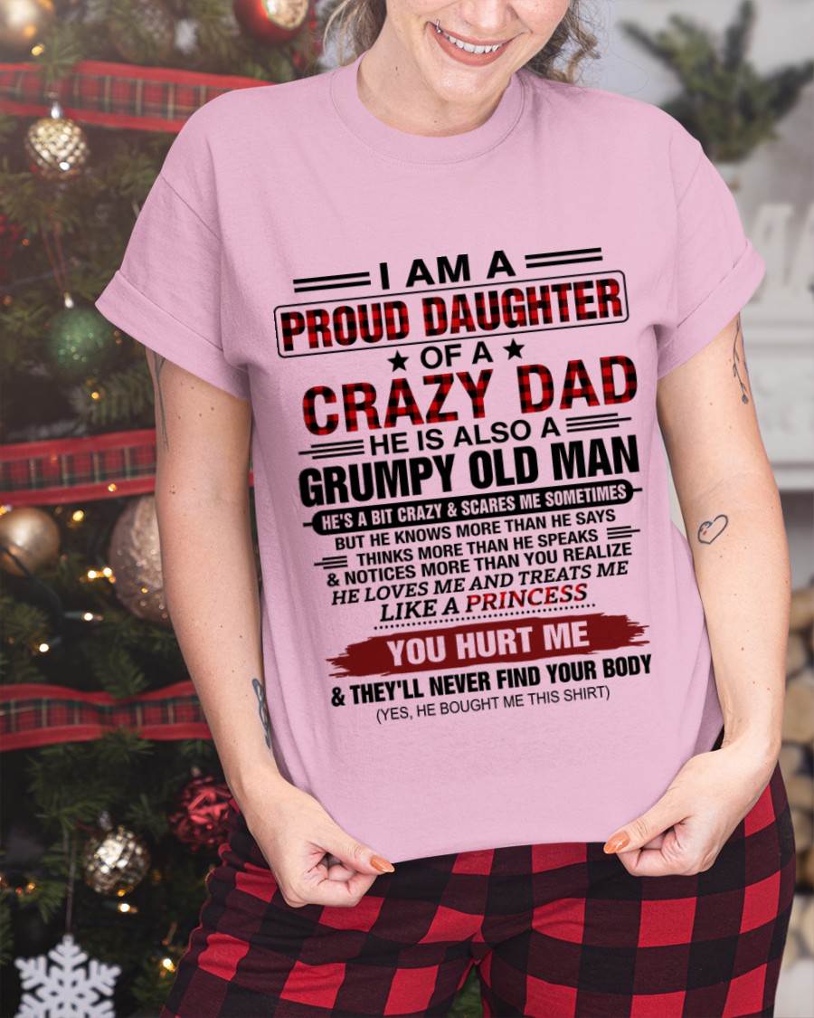 BEST DAD BEST DAUGHTER SHIRT - FROM DAD - TLEE00 (SKU2608-27-00)