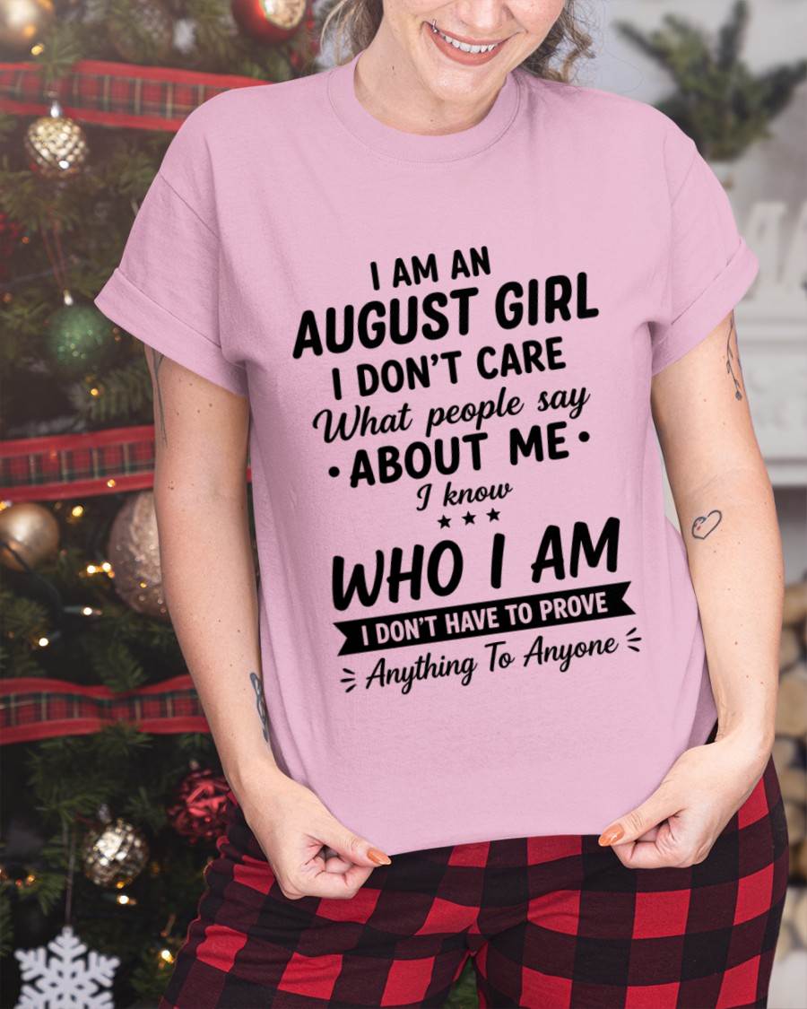 AUGUST – I DON'T CARE WHAT PEOPLE SAY ABOUT ME - FOR WOMEN - TLEE08 (SKU2606-379-08)