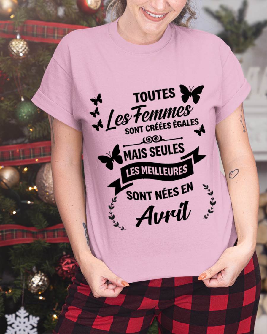 LES MEILLEURES NÉES EN AVRIL - POUR LES FEMMES - TLEE04 (SKU2603-352-04)