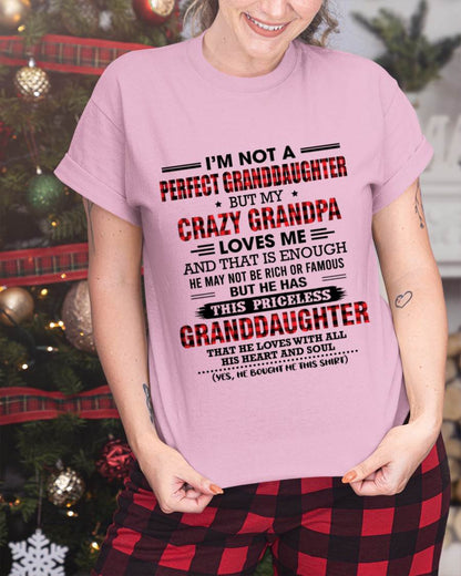 PRICELESS GRANDDAUGHTER - FROM GRANDPA - TLEE00 (SKU2608-446-00)