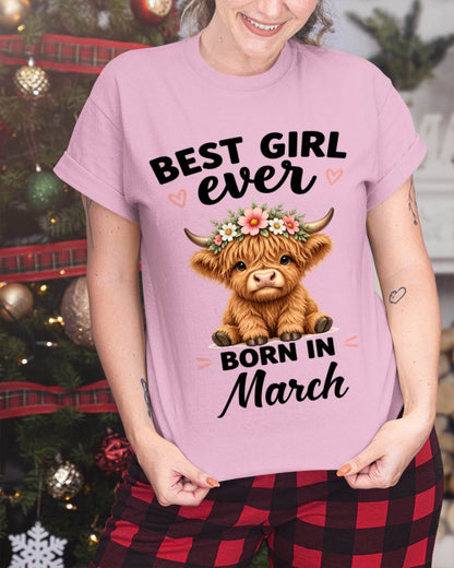 MARCH - BEST GIRL EVER - FOR WOMEN - TLEE03 (SKU2607-198-03)