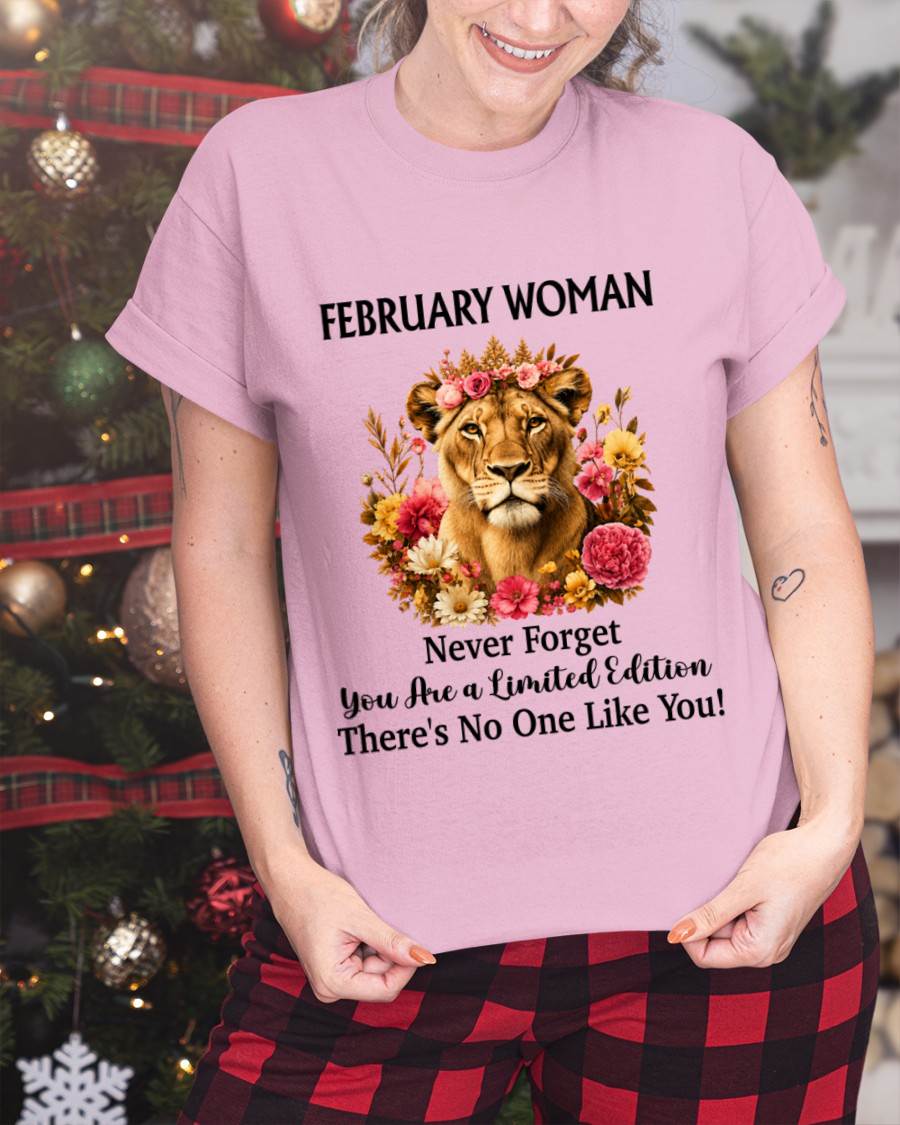 FEBRUARY WOMAN – PROUD TO BE DIFFERENT - FOR WOMEN - TLEE02 (SKU2607-74-02)