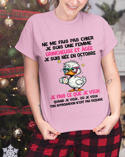 JE SUIS UNE FILLE D’OCTOBRE - POUR FEMME - TLEE10 (SKU2604-117-10)