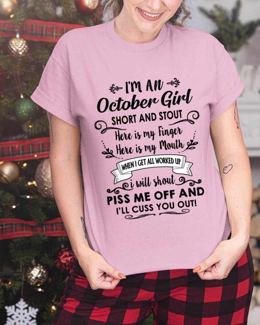 OCTOBER GIRL - WITH AN ATTITUDE YOU SHOULDN’T TEST - FOR WOMEN - TLEE10 (SKU2602-61-10)