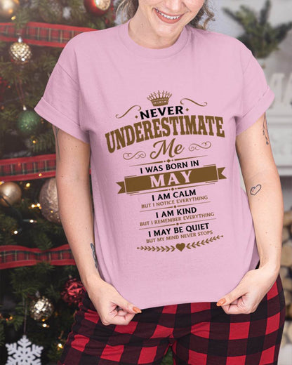 MAY - SWEET CALM AND UNFORGETTABLE - FOR WOMEN - TLEE05 (SKU2608-491-05)