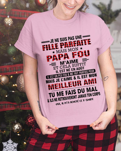 AOÛT / MON PAPA, MON HÉROS - CADEAU DE PAPA - TLEE08 (SKU2605-428-08)