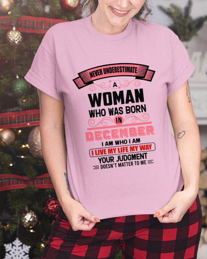 DECEMBER - I AM WHO I AM — CONFIDENT, INDEPENDENT, AND UNAPOLOGETIC - FOR WOMEN - TLEE12 (SKU2602-91-12)