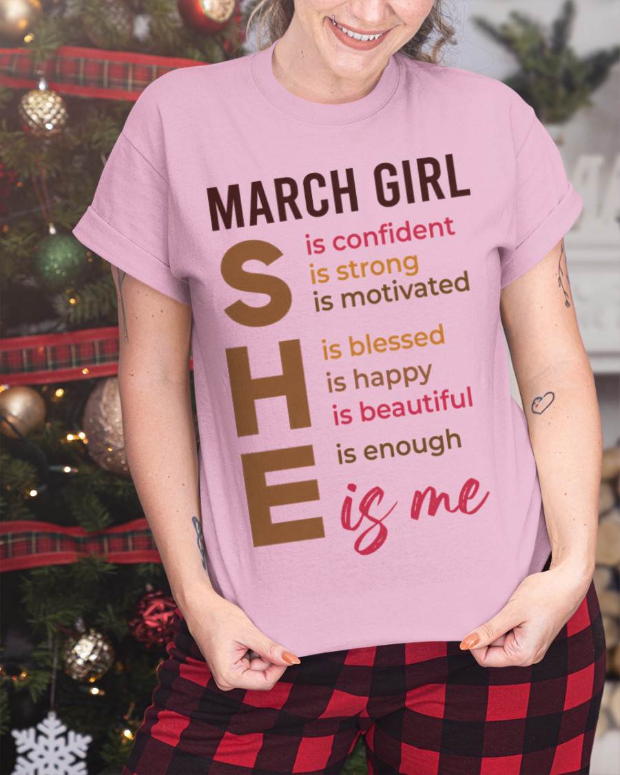 MARCH GIRL - SHE IS ME - FOR WOMEN - TLEE03 (SKU2607-164-03)