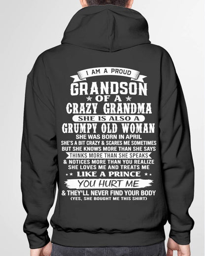 APRIL - GRANDSON OF A CRAZY GRANDMA - FROM GRANDMA - TLEE04 (SKU2606-274-04)