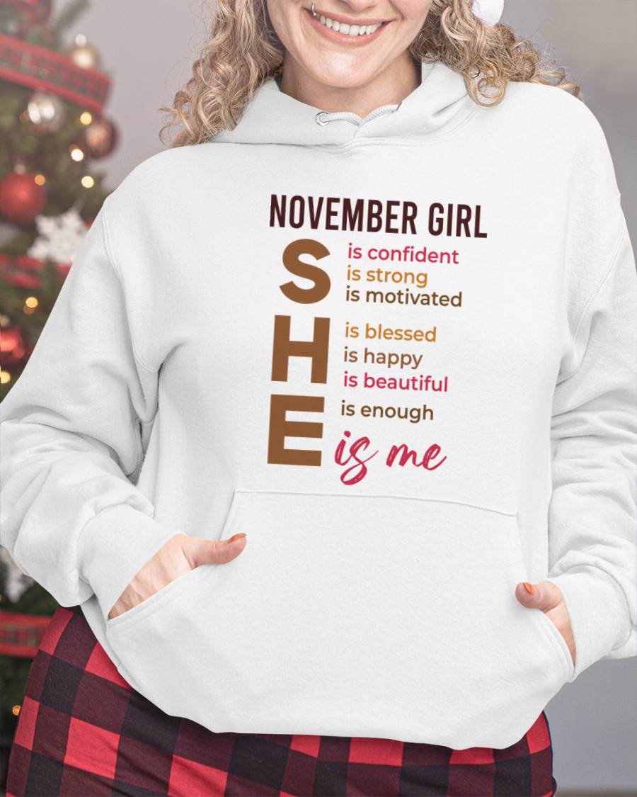 NOVEMBER GIRL - SHE IS ME - FOR WOMEN - TLEE11 (SKU2607-164-11)