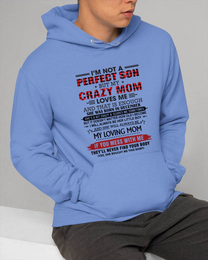 DECEMBER - NO MATTER HOW OLD I GET, I’LL ALWAYS BE MY MOM’S LITTLE BOY - FROM MOM - TLEE12 (SKU2602-59-12)