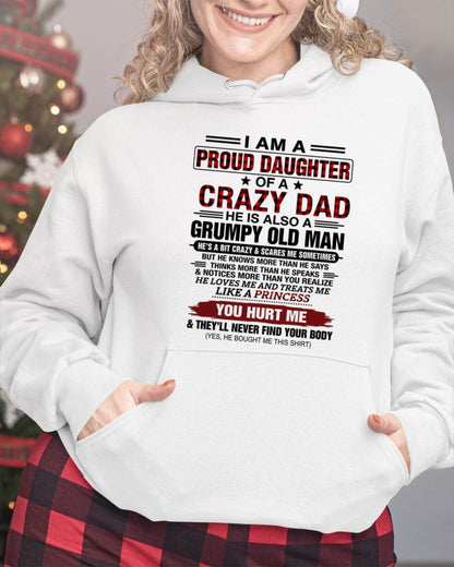 BEST DAD BEST DAUGHTER SHIRT - FROM DAD - TLEE00 (SKU2608-27-00)