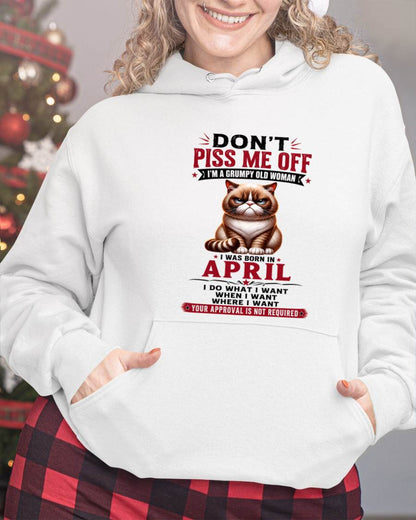 APRIL – ZERO PATIENCE FUNNY CAT - FOR WOMEN - TLEE04 (SKU2608-291-04)