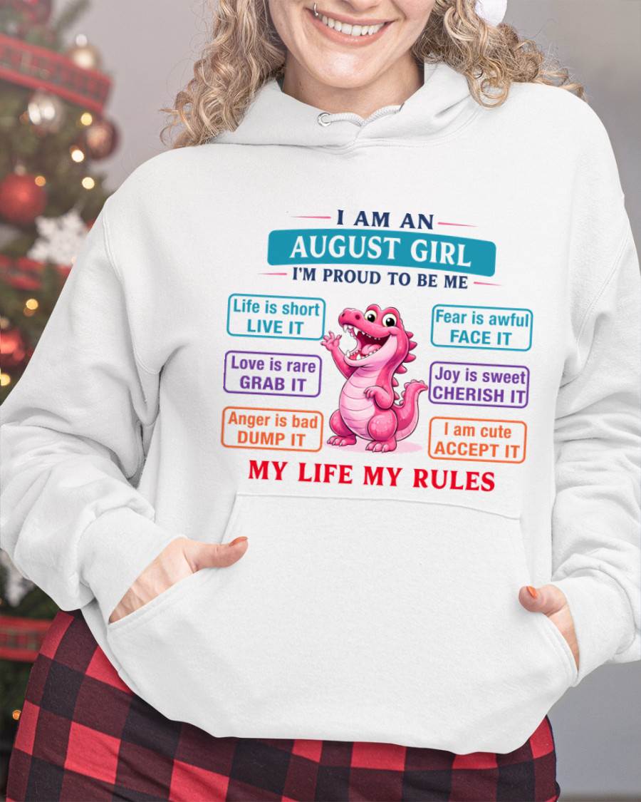 AUGUST GIRL – MY LIFE MY RULES - FOR WOMEN - TLEE08 (SKU2604-245-08)