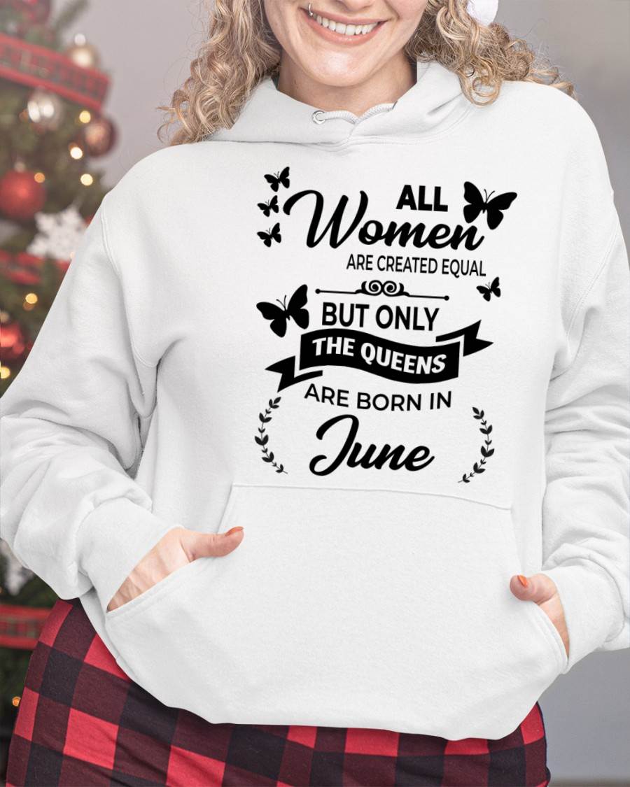 JUNE GIRLS ARE TRUE QUEENS - FOR WOMEN - TLEE06 (SKU2605-58-06)