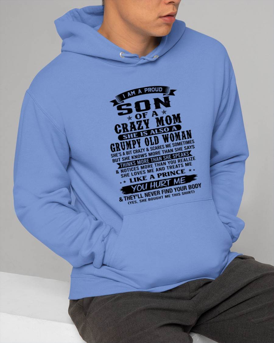PROUD SON OF A FREAKIN' AWESOME MOM - FROM MOM - TLEE00 (SKU2607-60-00)