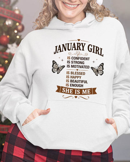 JANUARY GIRL – FAITH, STRENGTH & BEAUTY - FOR WOMEN - TLEE01 (SKU2605-378-01)