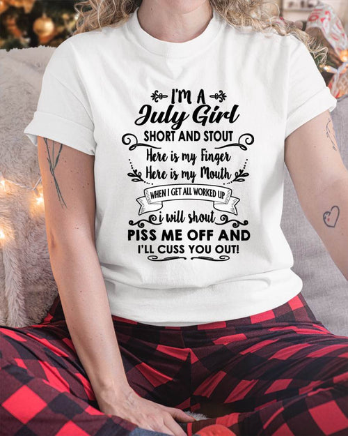 JULY GIRL - WITH AN ATTITUDE YOU SHOULDN’T TEST - FOR WOMEN - TLEE07 (SKU2602-61-07)