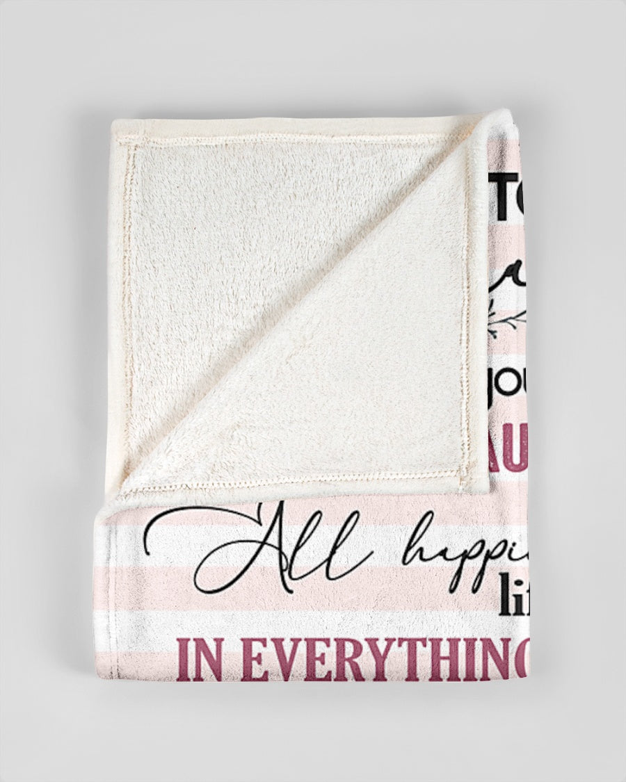 Special gift for daughter - Blanket - from mom